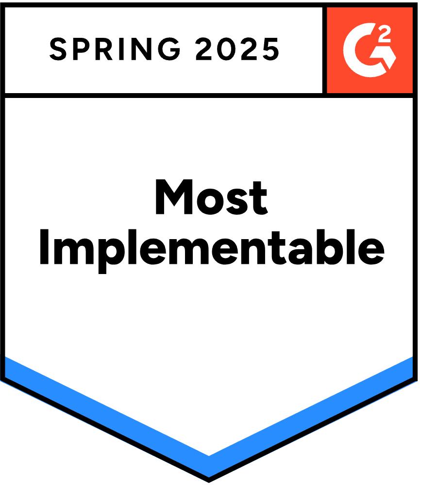 G2 Most Implementable, Spring 2026