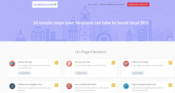 Local SEO Checklist