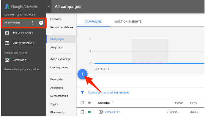 New Google Campaign