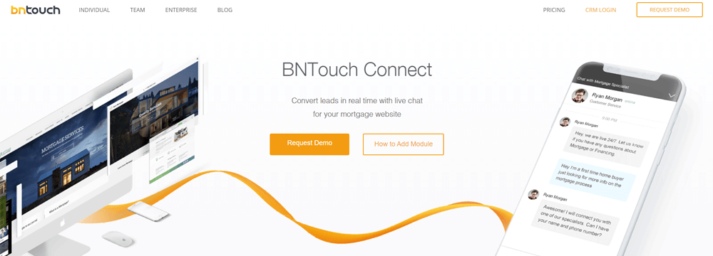 BNTouch Mortgage Live Chat