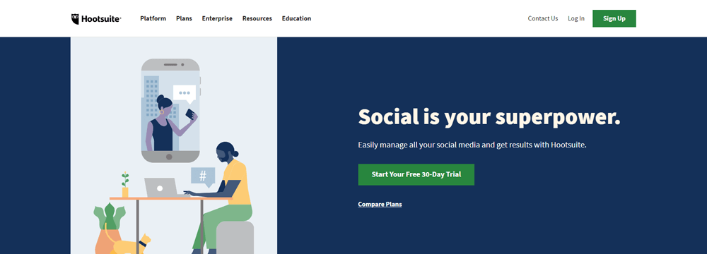 Hootesuite Social Media For Mortgage