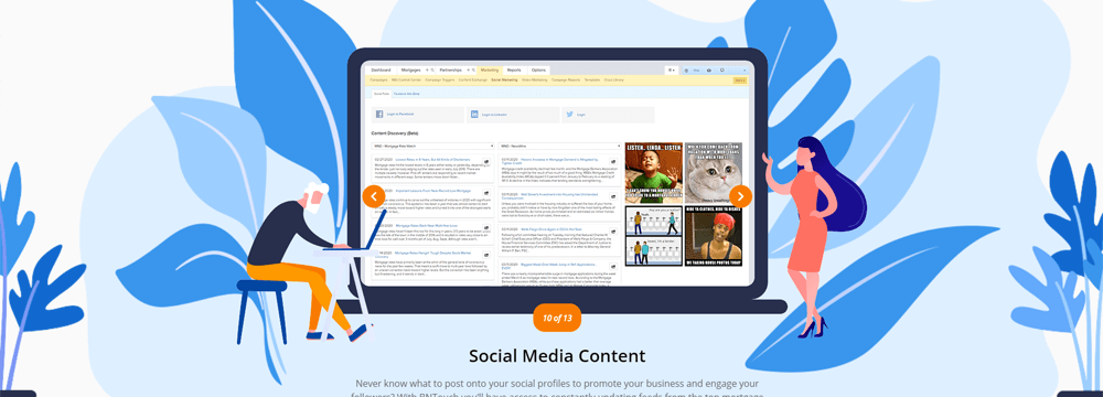 BNTouch Social Media Software