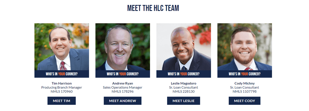 Mortgage Team Directory