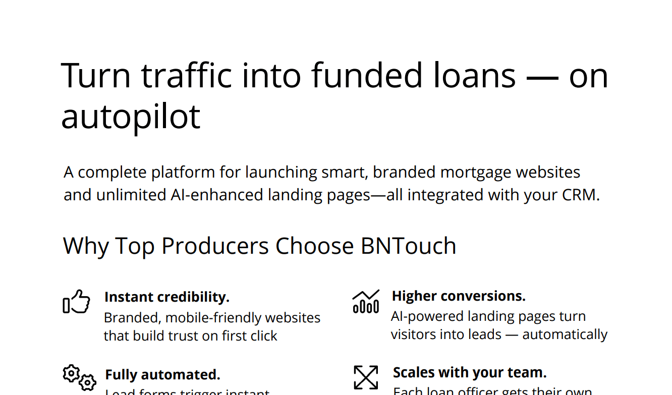 Websites & Landing Pages