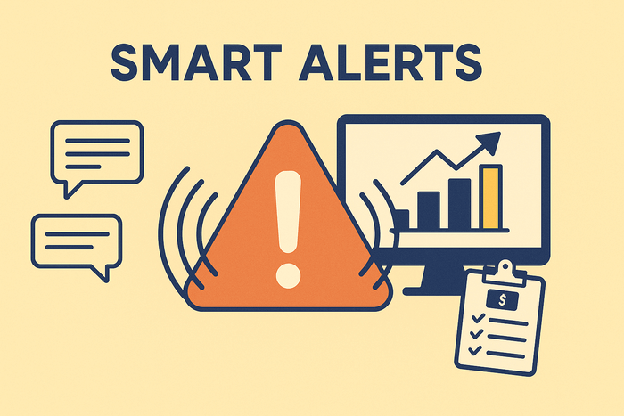 Smart alert mortgage crm