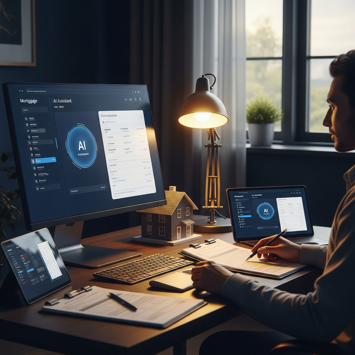 BNTouch AI Mortgage CRM dashboard for loan officers