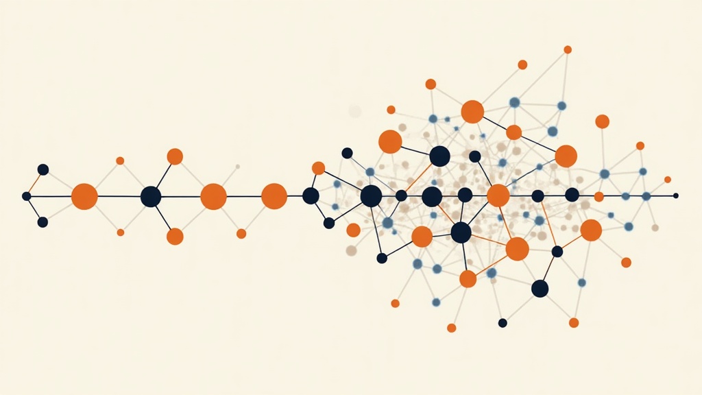 An organized pipeline versus a scattered one