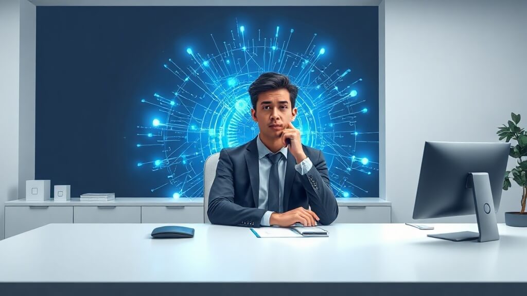 Loan officer reviewing CRM work with an AI assistant and human approval