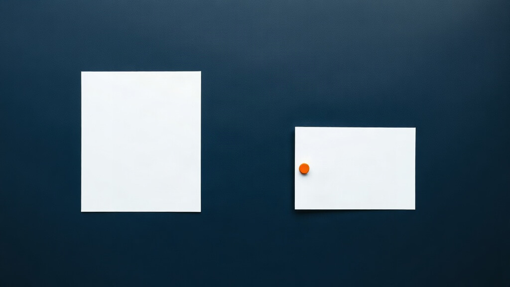 Text-free editorial still life representing a mortgage borrower workflow review