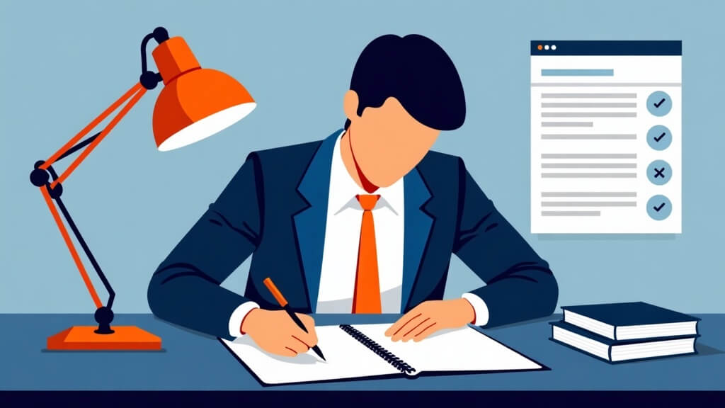 loan officer documenting a clear and useful mortgage relationship note after a conversation.