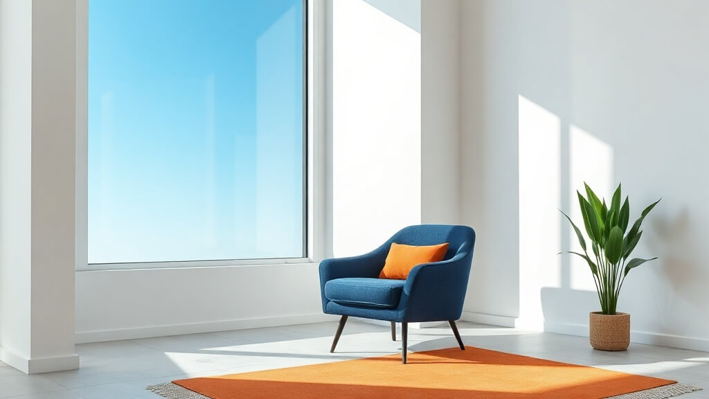 Mortgage professional reviewing a loan origination workflow in a bright office